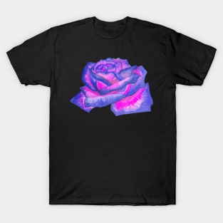 Watercolor violet rose T-Shirt